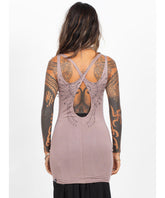 Tribal tank top - Faded rose